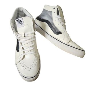 Vans Wmn's 7.5 Perforated Mesh High-Top Sneakers Classic Design Kicks